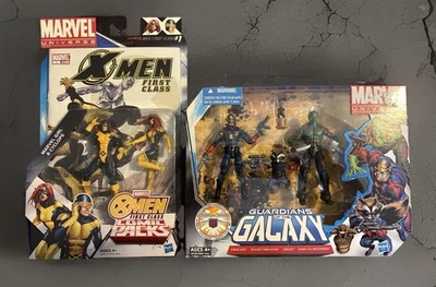 MARVEL UNIVERSE - FIGURAS DE ACCIÓN 3.75" (LOTE) - Cíclope/Jean y Guardianes🔥 Foto 1 de 4