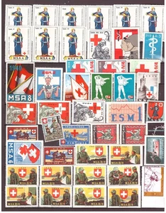 # 7 --- SOLDATENMARKEN SOLDIER STAMPS ** + * - Bild 1 von 1