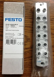 Festo CPX-AP-I-4DI4DO-M8-3P Digital I/O Module - Picture 1 of 9