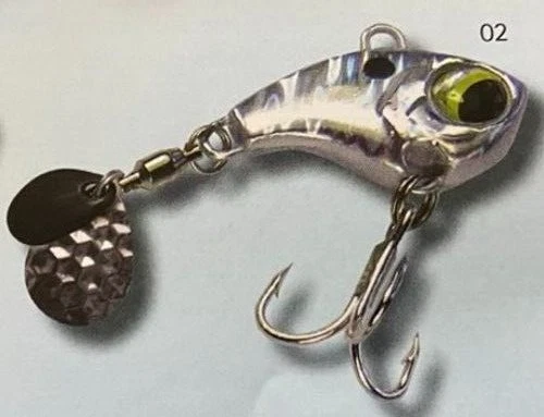 Jig Spinner mit Doppelblatt - 8g - Modell 02 - Barsch, Forelle, Rapfen und Co. - Bild 1 von 1