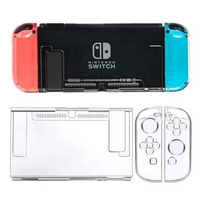 Funda rígida protectora de silicona transparente a prueba de golpes para Nintendo Switch OLED Foto 1 de 4