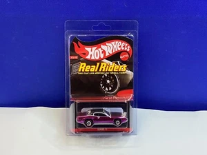 HOT WHEELS 1/64 RLC REAL RIDERS PURPLE 1971 PLYMOUTH GTX W/ PROTECTO #2366 - Picture 1 of 12