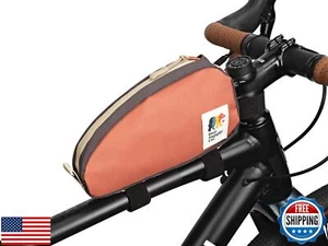 Oso Supply Co - Top Tube Bike Bag Bicycle Front Frame Bag Bike Accessories Po - Picture 1 of 4