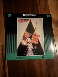 A CLOCKWORK ORANGE MOVIE LASERDISC VIDEODISC MALCOLM MCDOWELL STANLEY KUBRICK - Picture 1 of 5