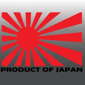 1x Funny Product of Japan JDM Rising Sun Car Vinyl Decal Sticker | Honda | Mazda - Picture 1 of 3