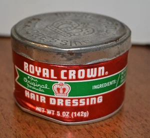 VTG ROYAL CROWN Hair Dressing Orig. Formula 5 oz. FULL - Picture 1 of 7