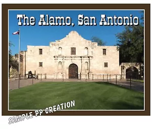 IMÁN FOTO NEVERA THE ALAMO SAN ANTONIO 4 X 3 pulgadas - viaje - Imagen 1 de 1