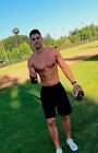 Shirtless Male Muscular Beefcake Baseball Sports Jock Hunk Photo 4X6 F1042