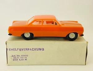 PLASTICART 1:30 Opel Rekord 1700 Coupé Orange mit BEHELFSVERPACKUNG Anker DDR - Bild 1 von 5