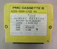 FANUC PMC CASSETTE B, A02B-0094-C102, FROM MORI SEIKI ZL-15, LADDER I 81254 B12