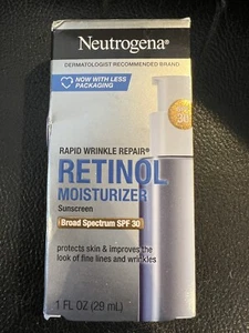 Neutrogena Rapid Wrinkle Repair Retinol Moisturizer SPF30 1 oz 11/26+ - Picture 1 of 2
