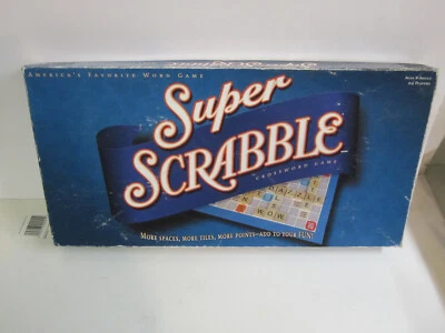 super scrabble crucigrama juego de mesa 2004 movimientos ganadores 200 fichas completo Foto 1 de 4