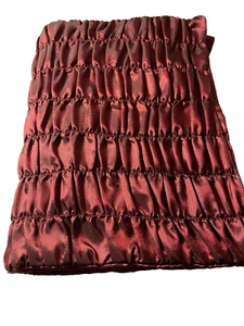 Red Table Runner Classic Medival Ruffled 6ft Long Table Decor, Brand New - Picture 1 of 6