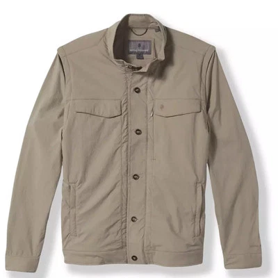 Chaqueta Convertible Royal Robbins Eco-Adventurer Traveler II ~ XXL Para Hombre ~ Caqui Foto 1 de 4