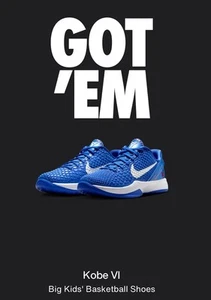 Size 6.5Y - Nike Kobe 6 Protro Dodgers FV9676-400 Grade School -SNKRS CONFIRMED - Picture 1 of 5