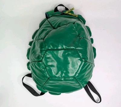 Mochila Bolso para Libros Teenage Mutant Ninja Turtles TMNT Concha de Tortuga Escuela Verde Foto 1 de 4