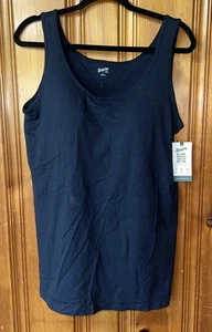 Duluth Trading Canotta Donna No Yank Con Reggiseno Integrato Nero XL - Foto 1 di 3