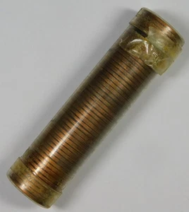 1958 1c BU Lincoln Head Cent Penny Roll of 50 Coins - Picture 1 of 3