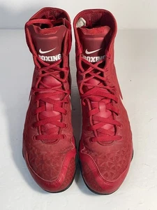 Nike KO Red And White Boxing Mens Size 9 - Picture 1 of 10