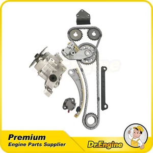 Timing Chain Kit w/ Oil Pump Fit 96-09 Chevrolet Suzuki 1.8L 2.0L J18A J20A - Imagen 1 de 12