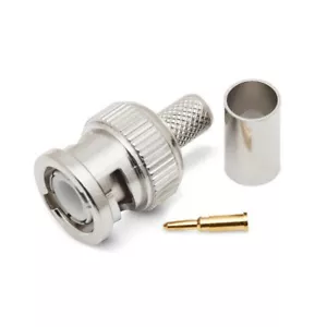 BNC-75CP (PARA USAR CON HERRAMIENTA DE CRIMPADO 75 OHM ENCHUFE BNC) - Imagen 1 de 2