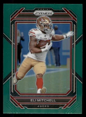 Eli Mitchell 2022 Panini Prizm #264 Green San Francisco 49ers - Image 1 of 2