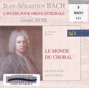 André Isoir, Grenzing-Orgel - J.S. Bach: Le Monde Du Choral - Bild 1 von 4