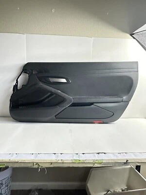 2012-2016 PORSCHE 981 CAYMAN GT4 FRONT RH ALCANTARA DOOR PANEL ASSEMBLY OEM / 3 - Image 1 of 4