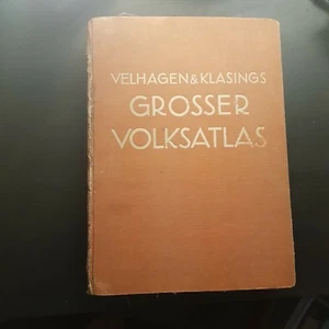 GROSSER VOLKSATLAS VELHAGEN & KLASINGS - Picture 1 of 13