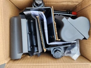 Barrette 34106924 Heavy duty steel gate hinge set Wrap Hinge Kit, Black, New - Picture 1 of 3