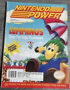 NINTENDO POWER 37 : June 1992 ~ Lemmings, Metroid 2; ULTRA-BOTS Poster - Picture 1 of 4