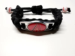 Arizona Diamondbacks Adjustable Charm Bracelet Fan Apparel & Souvenirs Baseball - Picture 1 of 4