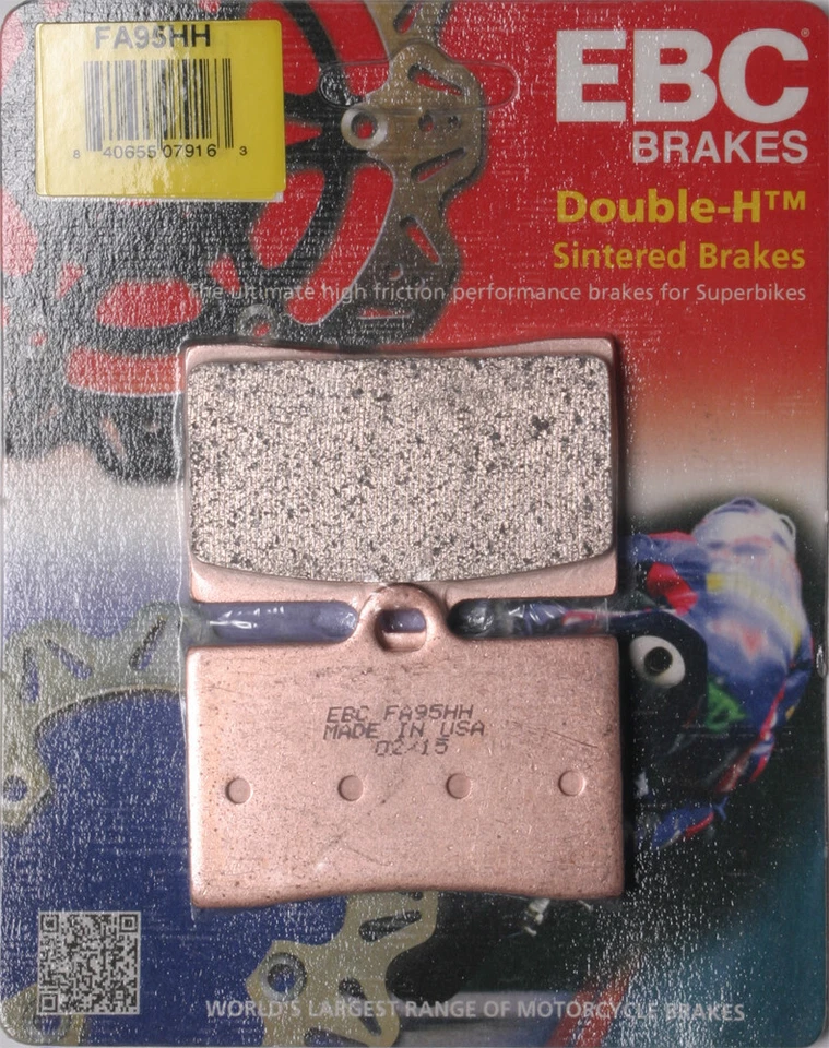 EBC 2007 450 Motard ATK BRAKE PADS FA95HH DOUBLE-H SINTERED FA95HH - Image 1 of 1