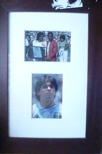 Pele & Diego Maradona original handsigniertes Bild mit George bestes seltenes Foto - Bild 1 von 6