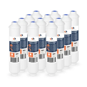 12 Pack of  Inline Post/Carbon Polishing Water Filter Catridge RO (Jaco fitting) - Picture 1 of 8
