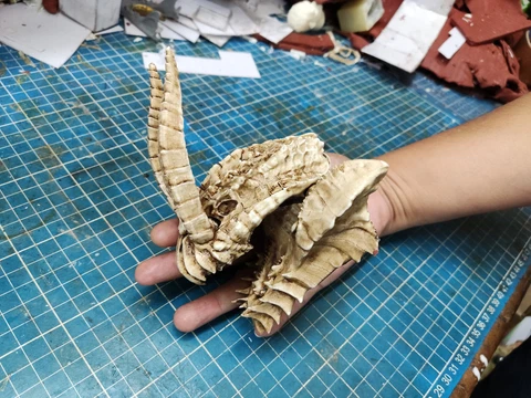 Gore Magala Skull "Monster Hunter" Cover
