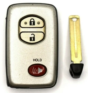 OEM Unlocked Toyota Remote Smart Key Fob HYQ14ACX Prius Venza Silver 5290 - Picture 1 of 3
