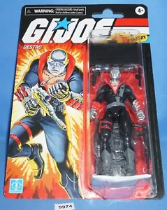 2020 GI JOE Retro DESTRO 3.75" Action Figure - WALMART EXCLUSIVE Mint On Card - Picture 1 of 3