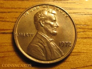 1972/72 Lincoln Cent Doubled Die Obverse DDO #1 Error Choice Uncirculated Scarce - Picture 1 of 4