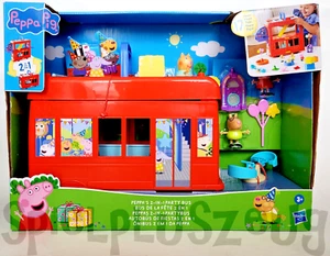 Peppa Pig Peppas Peppa´s 2 in 1 Party Bus Spielset mit Figuren - Bild 1 von 4