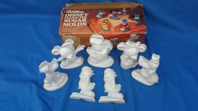 Wilton Disney Personaje Sugar Molds Juego De Colección De 6 Mickey, Minnie, Donald, Plu Foto 1 de 4