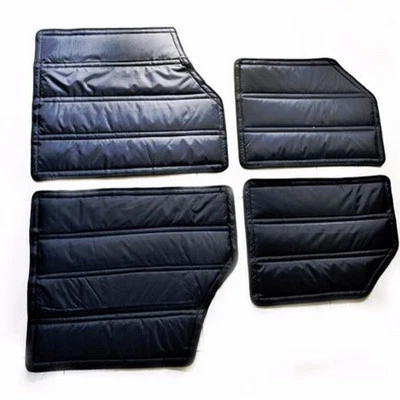 Kit de aislamiento acústico y térmico de techo rígido negro 4 piezas Jeep Wrangler JK 2012-2016 Foto 1 de 4