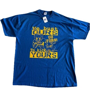 Vintage neu mit Etikett Sulphur High School Tornado Louisiana Lake Charles XL T-Shirt Russell - Bild 1 von 6