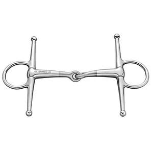 Sprenger Turnado Full Cheek 16mm Single Jointed Snaffle Bit 125-135mm 41587 - Picture 1 of 3