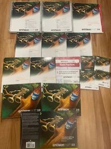 enVision Math 2.0, Grade 1 - Teacher's Editions, Student Resources, set of books - Picture 1 of 3