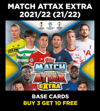 MATCH ATTAX EXTRA 2021/22 21/22 BASE CARDS INC SQUAD UPDATE MANAGER STARBURST