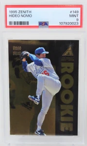 1995 Zenith Hideo Nomo Vintage Baseball Card Graded PSA 9 Rookie RC - Bild 1 von 5