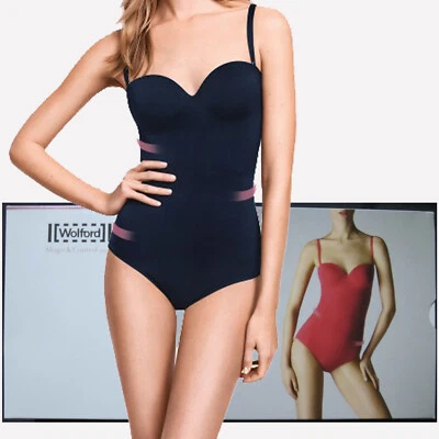 Wolford Swim Forming Swimbody • Small - Cup C • schwarz ... abnehmbare Träger - Bild 1 von 4