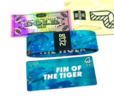 ZOX **FIN OF THE TIGER** GOLD #0072 Strap medium Mystery Wristband New/Card