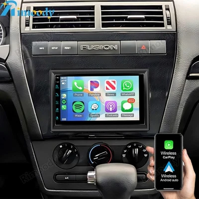 For 2006-2009 Ford Fusion 7" Carplay Android 15 Car Stereo Radio GPS Navi 2+64GB Foto 1 de 4